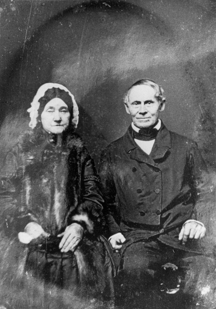 Portait of Robert and Eliza Mills
