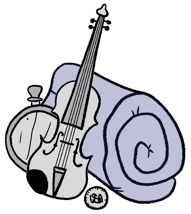 Drawn to Freedom: What's in Oscar's Bag